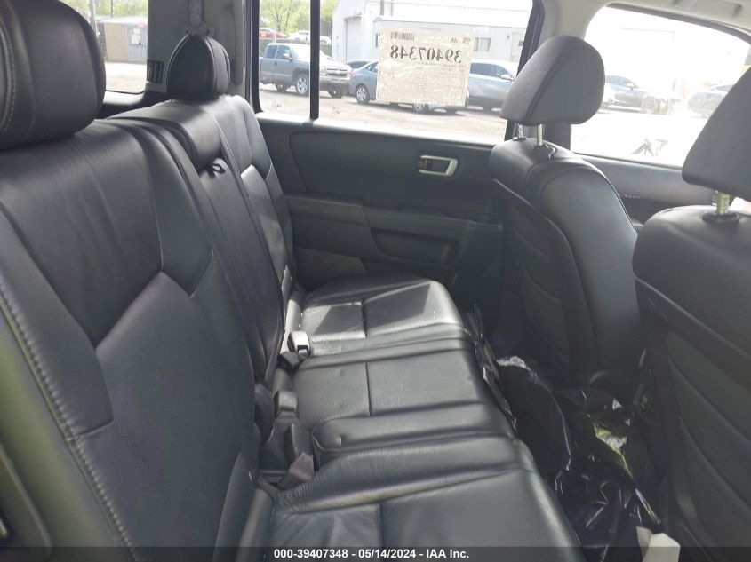 2010 Honda Pilot Ex-L VIN: 5FNYF4H60AB014307 Lot: 39407348