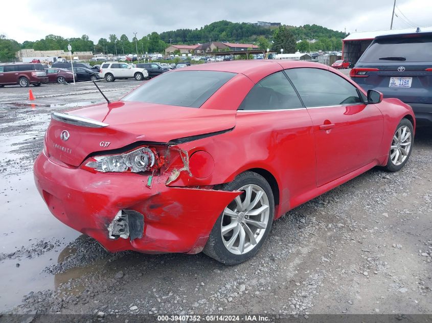 2012 Infiniti G37 VIN: JN1CV6FEXCM201859 Lot: 39407352