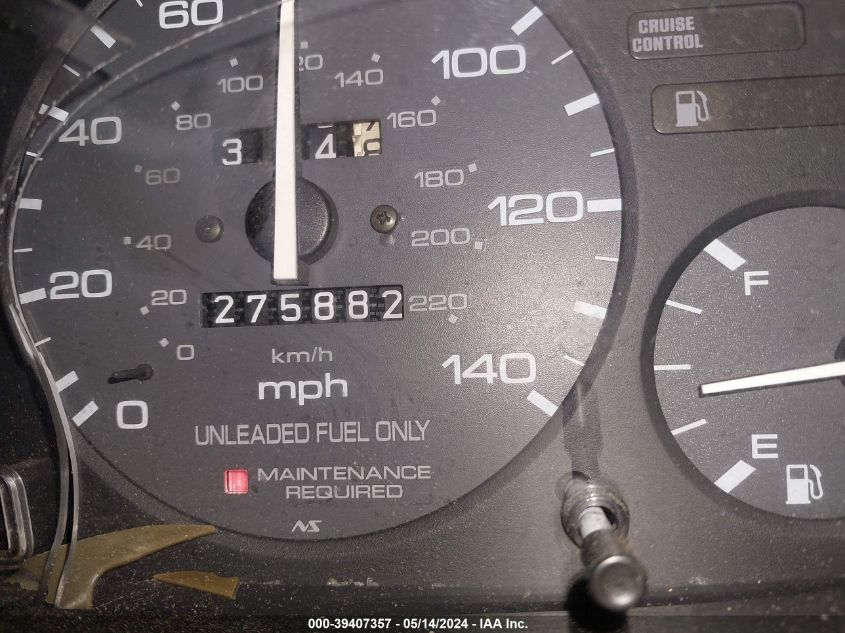 1996 Honda Accord Lx/Ex VIN: 1HGCD5636TA064396 Lot: 39407357