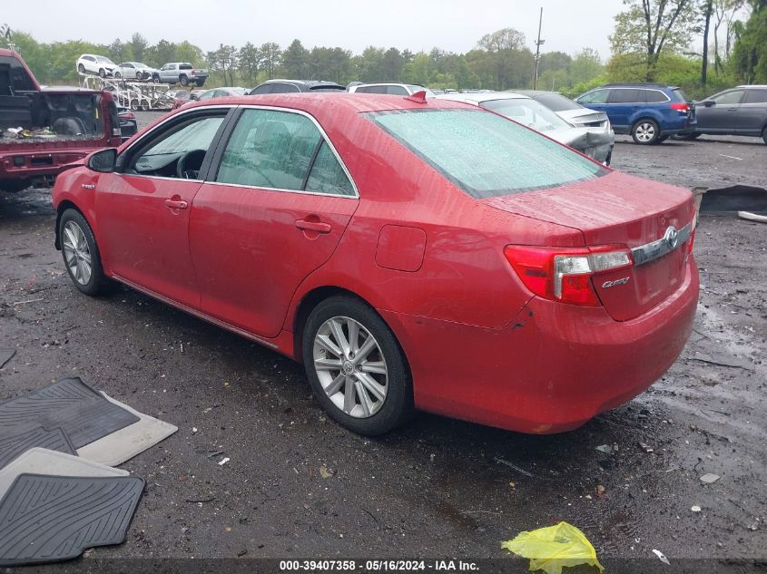 2013 Toyota Camry Hybrid Xle VIN: 4T1BD1FK1DU066904 Lot: 39407358