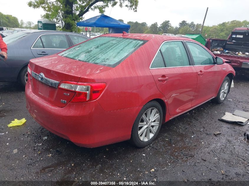 2013 Toyota Camry Hybrid Xle VIN: 4T1BD1FK1DU066904 Lot: 39407358