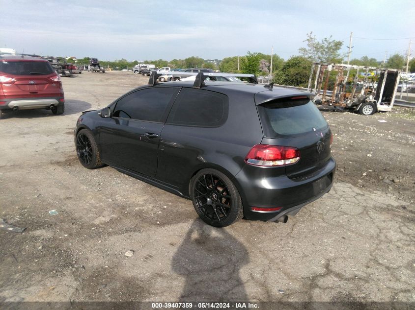 2012 Volkswagen Gti 2-Door VIN: WVWED7AJ0CW284967 Lot: 39407359