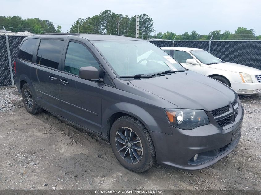 2016 Dodge Grand Caravan R/T VIN: 2C4RDGEG3GR242744 Lot: 39407361