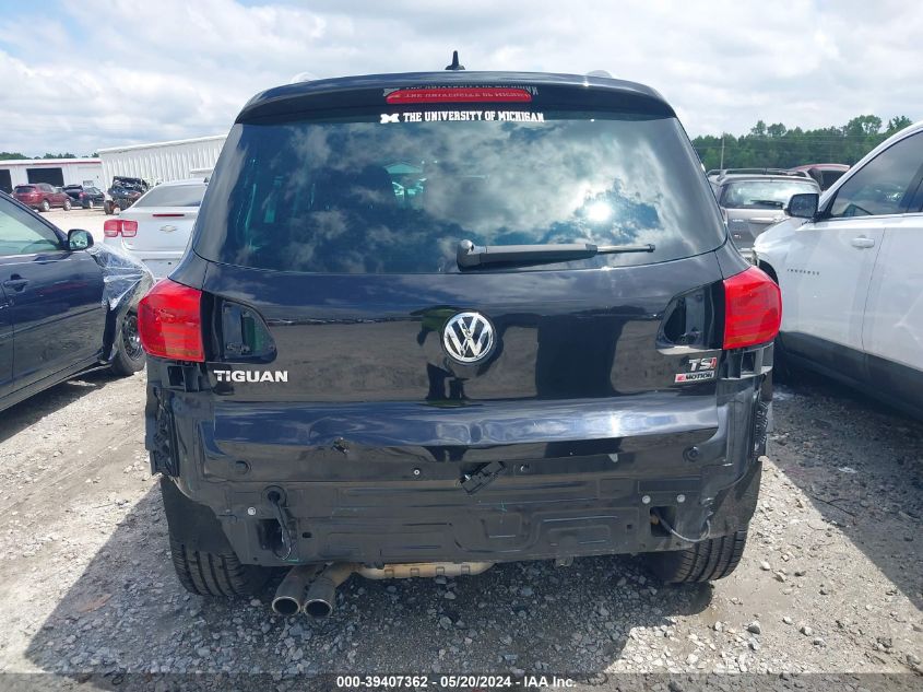2017 Volkswagen Tiguan 2.0T Wolfsburg Edition VIN: WVGSV7AX9HK000833 Lot: 39407362