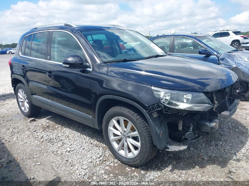 2017 VOLKSWAGEN TIGUAN 2.0T WOLFSBURG EDITION - WVGSV7AX9HK000833