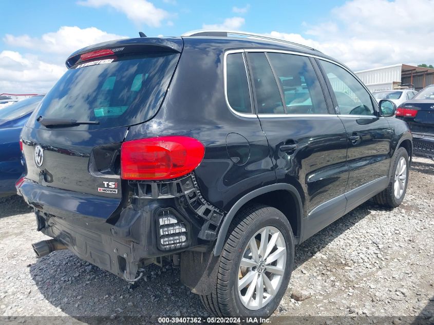 2017 VOLKSWAGEN TIGUAN 2.0T WOLFSBURG EDITION - WVGSV7AX9HK000833