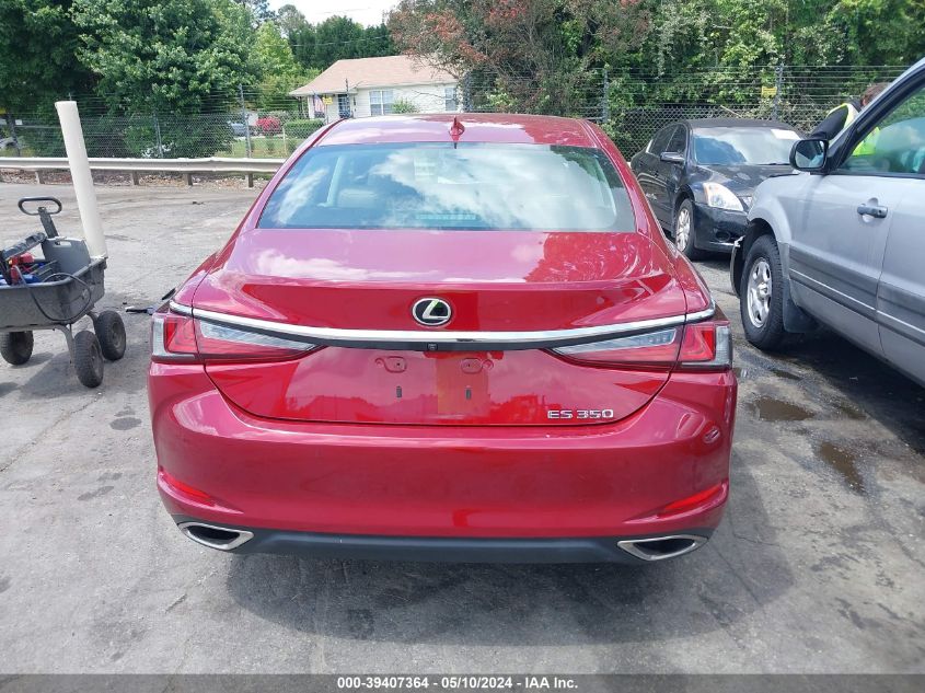 2019 Lexus Es 350 VIN: 58ABZ1B12KU003542 Lot: 39407364