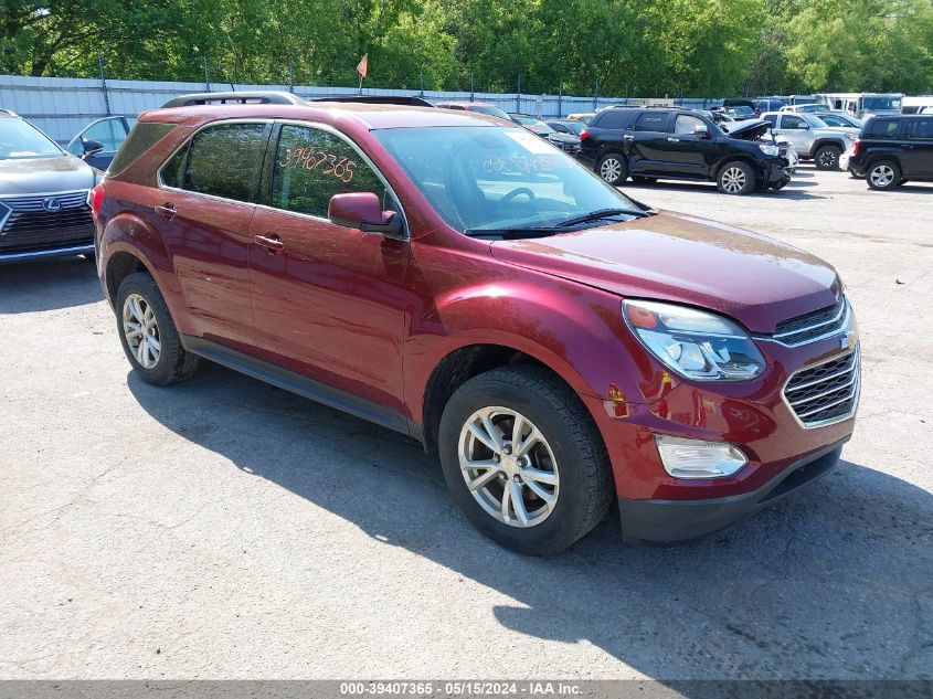 2016 CHEVROLET EQUINOX LT - 2GNALCEKXG6287511