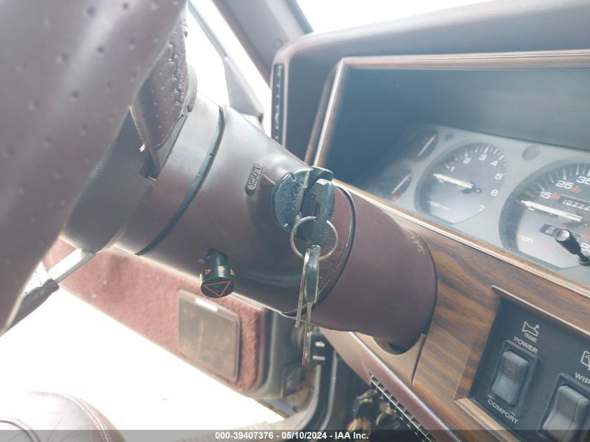 1991 Jeep Cherokee Briarwood VIN: 1J4FN78S3ML551452 Lot: 39407376