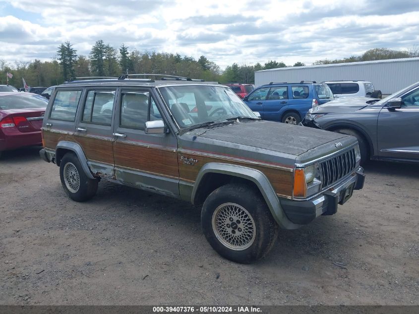 1991 Jeep Cherokee Briarwood VIN: 1J4FN78S3ML551452 Lot: 39407376