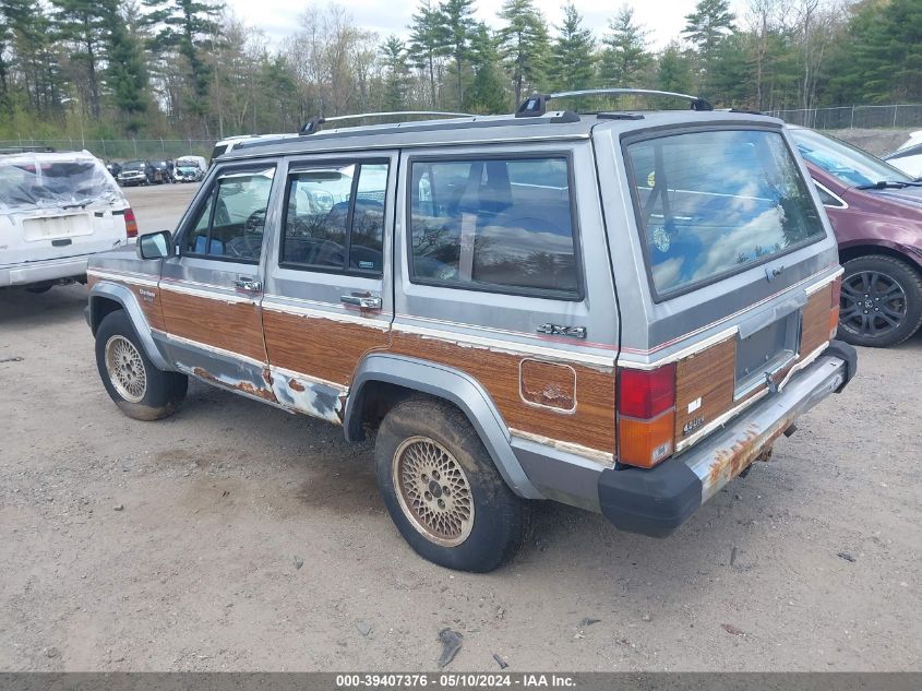 1991 Jeep Cherokee Briarwood VIN: 1J4FN78S3ML551452 Lot: 39407376