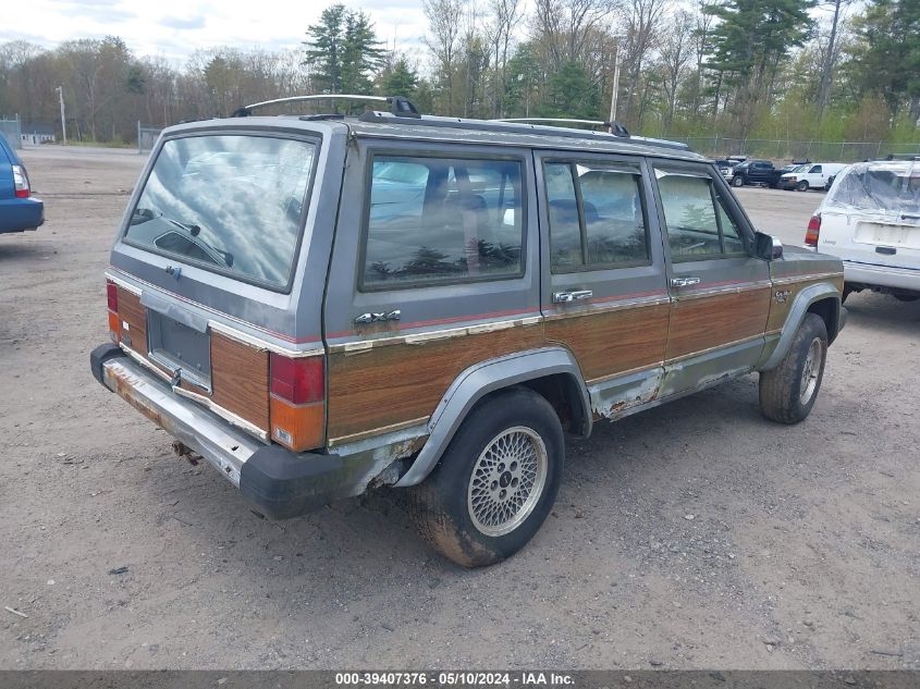 1991 Jeep Cherokee Briarwood VIN: 1J4FN78S3ML551452 Lot: 39407376