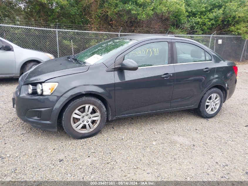 2015 Chevrolet Sonic Lt Auto VIN: 1G1JC5SH5F4134721 Lot: 39407381