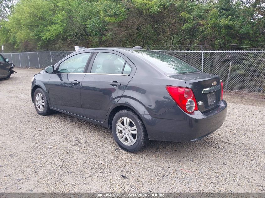 2015 Chevrolet Sonic Lt Auto VIN: 1G1JC5SH5F4134721 Lot: 39407381