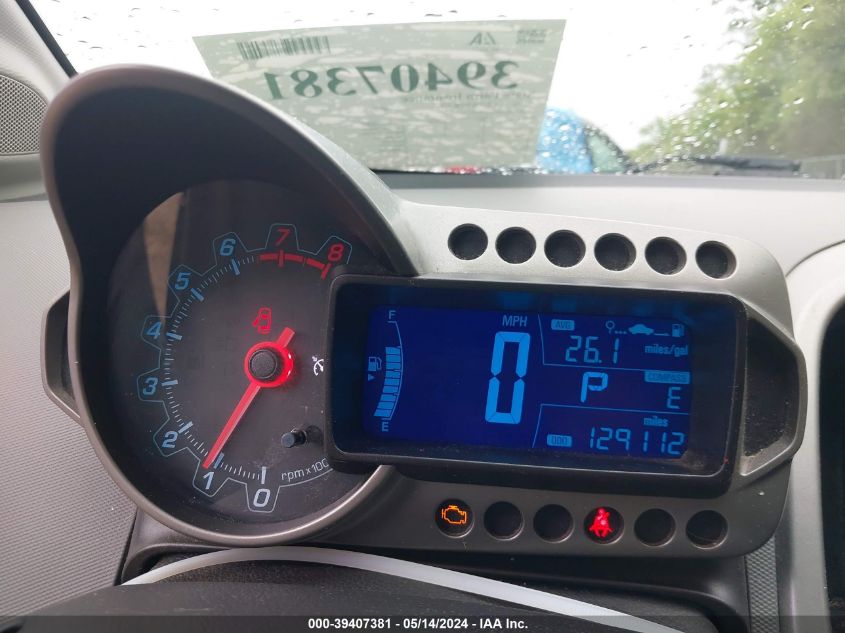 2015 Chevrolet Sonic Lt Auto VIN: 1G1JC5SH5F4134721 Lot: 39407381