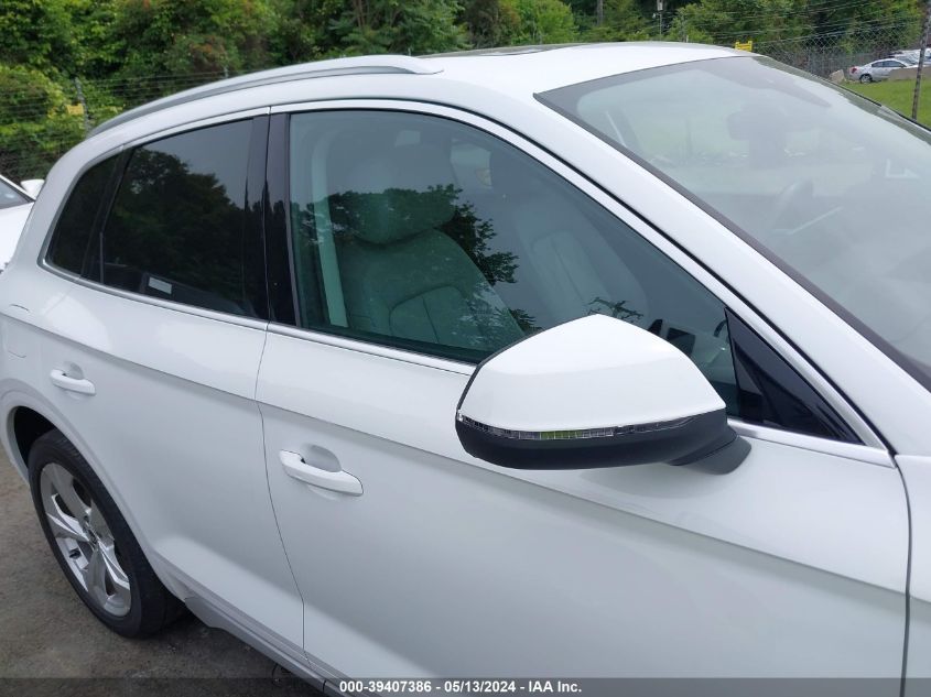 2021 Audi Q5 Premium Plus 45 Tfsi Quattro S Tronic VIN: WA1BAAFY4M2107193 Lot: 39407386