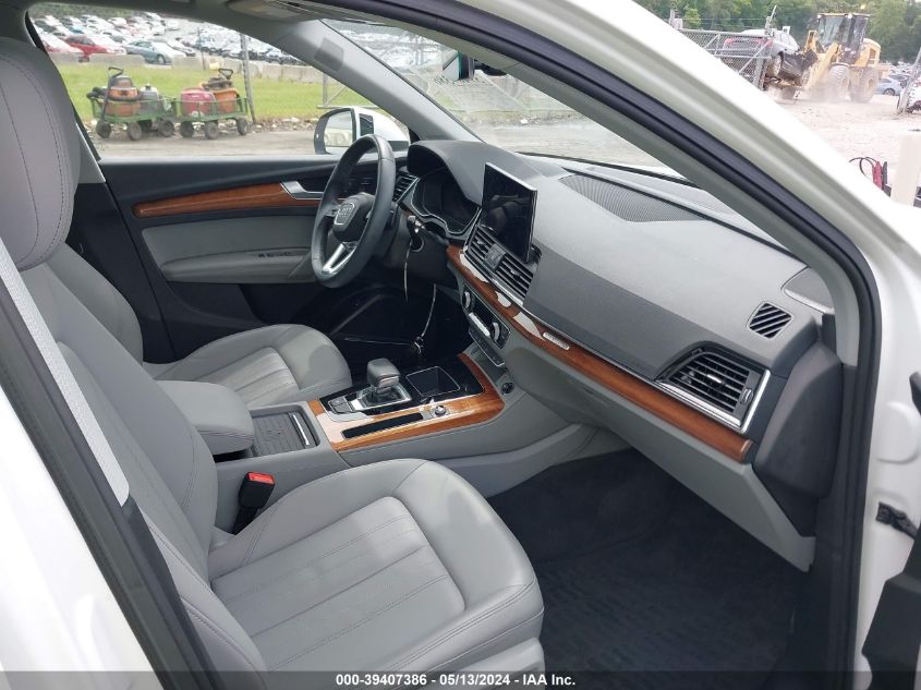 VIN WA1BAAFY4M2107193 2021 AUDI Q5 PREMIUM PLUS 45 TFSI QUATTRO S TRONIC