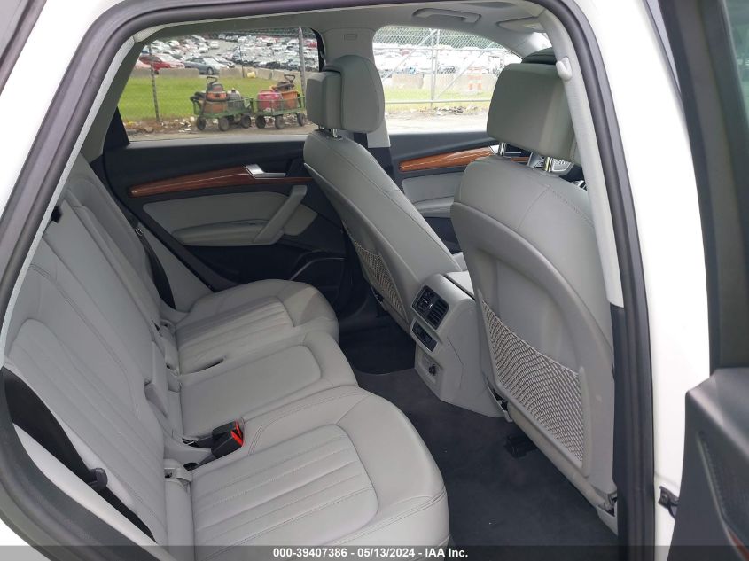 2021 Audi Q5 Premium Plus 45 Tfsi Quattro S Tronic VIN: WA1BAAFY4M2107193 Lot: 39407386