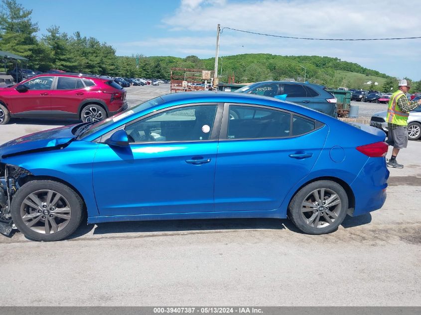 2018 Hyundai Elantra Sel VIN: 5NPD84LF0JH253048 Lot: 39407387