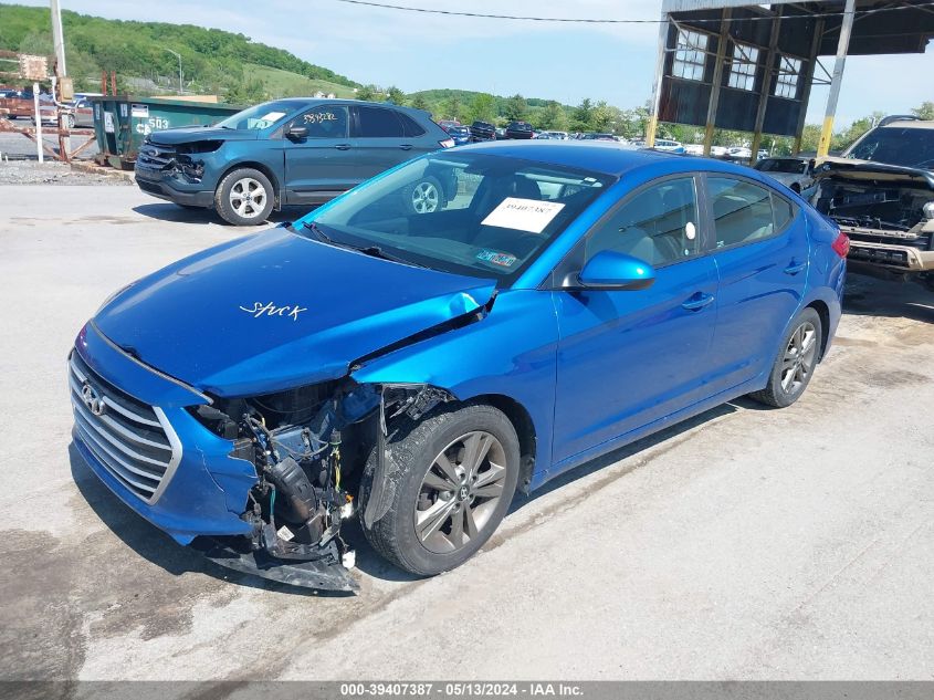 2018 Hyundai Elantra Sel VIN: 5NPD84LF0JH253048 Lot: 39407387