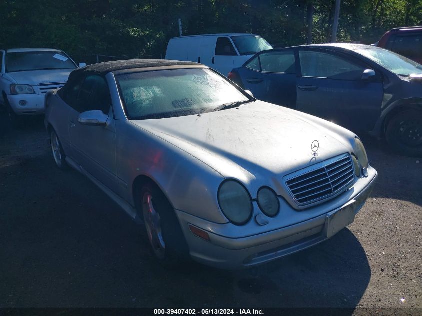 2002 Mercedes-Benz Clk 430 VIN: WDBLK70G42T104231 Lot: 39407402