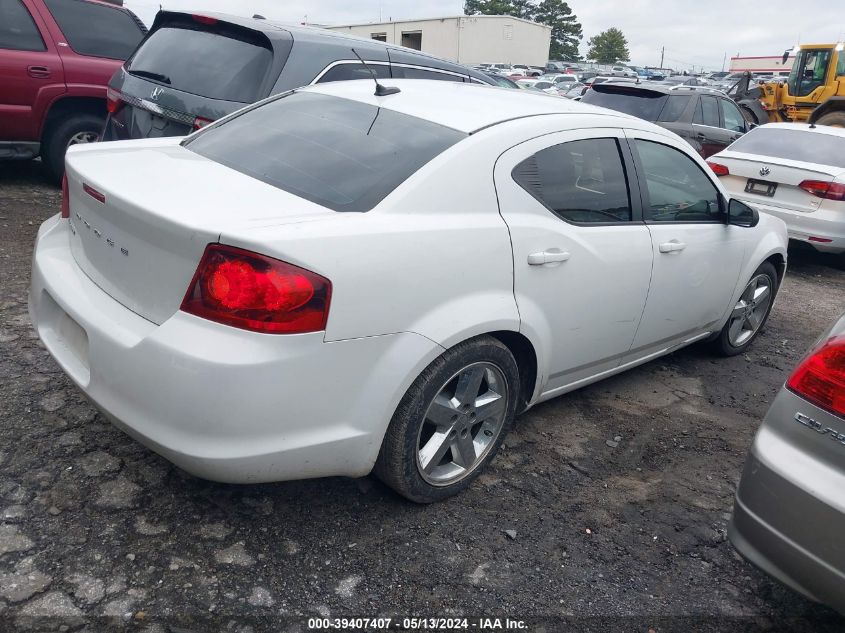 2014 Dodge Avenger Se VIN: 1C3CDZAG2EN132483 Lot: 40280315