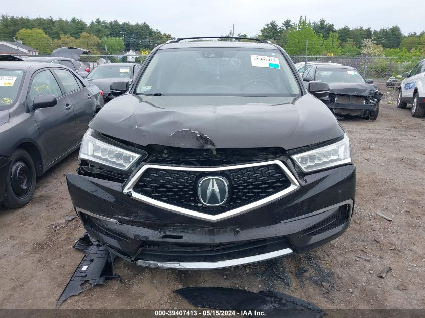 2017 Acura Mdx Technology Package VIN: 5FRYD4H5XHB018709 Lot: 39407413