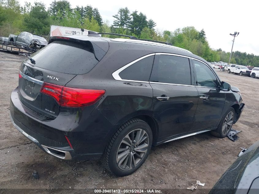 2017 Acura Mdx Technology Package VIN: 5FRYD4H5XHB018709 Lot: 39407413