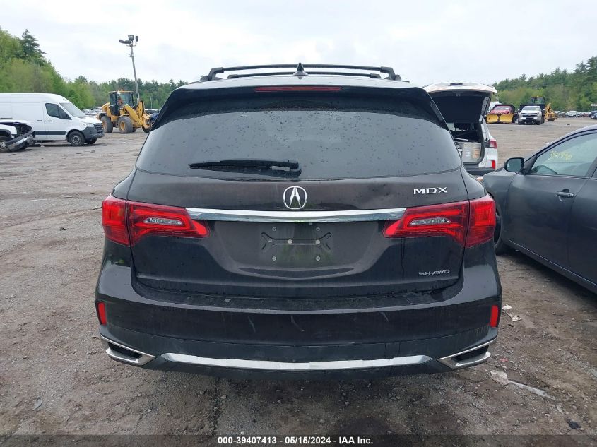 2017 Acura Mdx Technology Package VIN: 5FRYD4H5XHB018709 Lot: 39407413