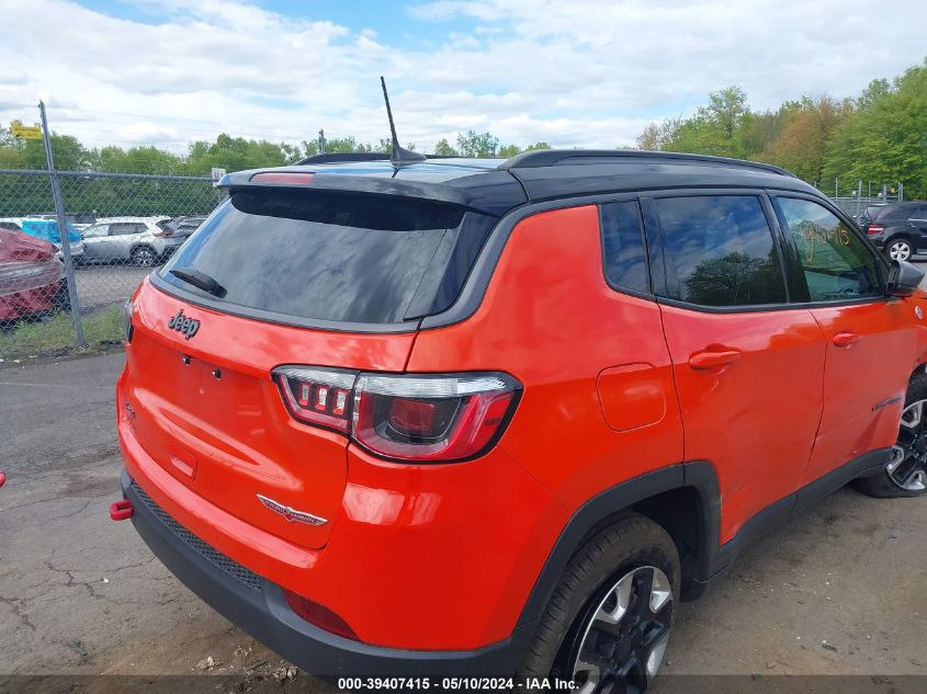 2018 Jeep Compass Trailhawk 4X4 VIN: 3C4NJDDB7JT128911 Lot: 39407415