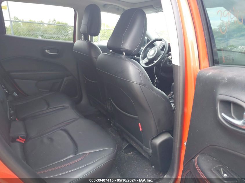 2018 Jeep Compass Trailhawk 4X4 VIN: 3C4NJDDB7JT128911 Lot: 39407415