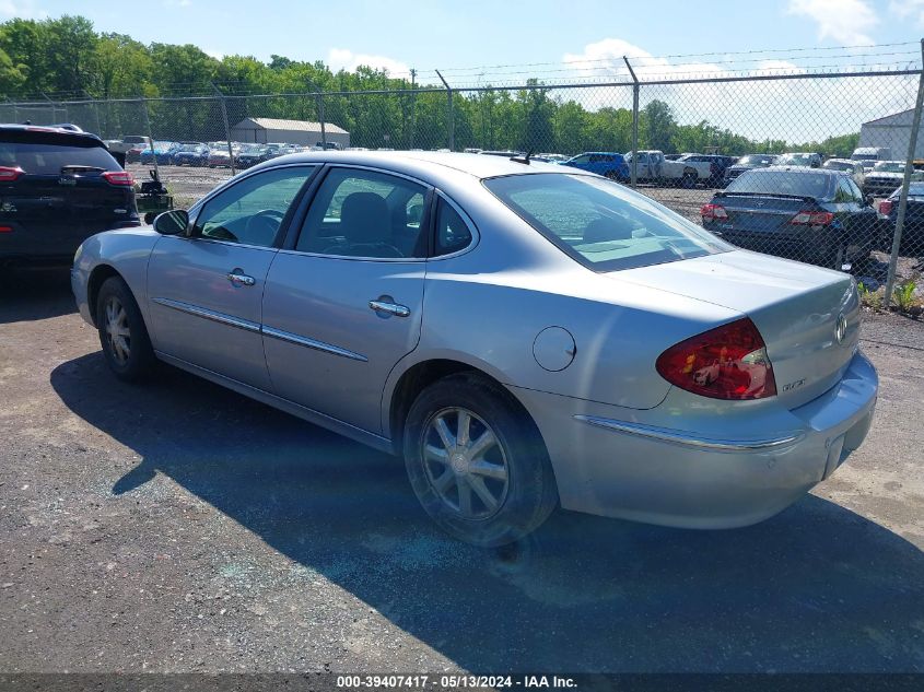 2006 Buick Lacrosse Cxl VIN: 2G4WD582761175825 Lot: 39407417