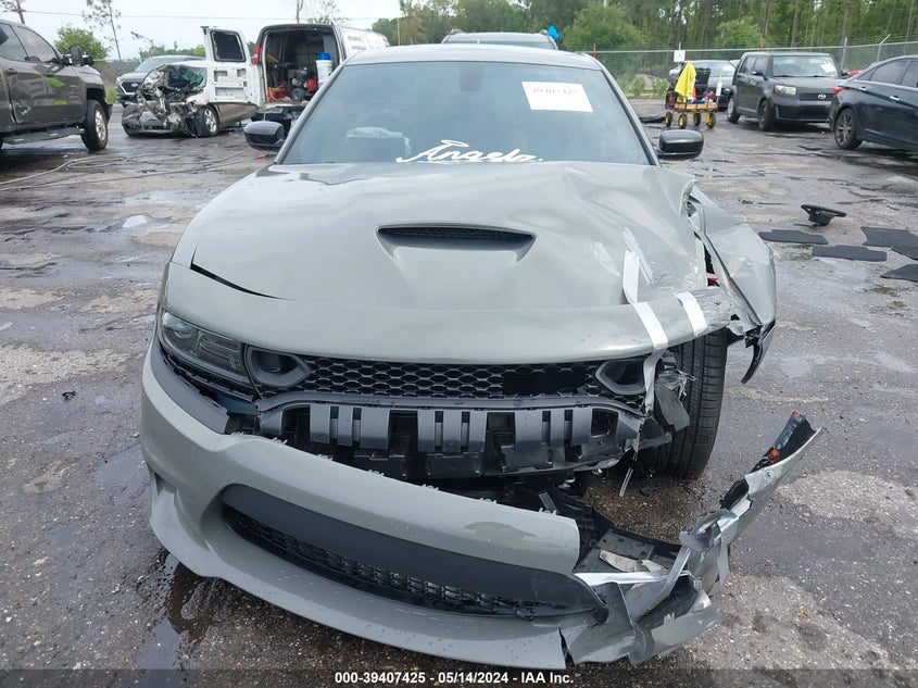 2023 Dodge Charger Scat Pack VIN: 2C3CDXGJ4PH612348 Lot: 39407425