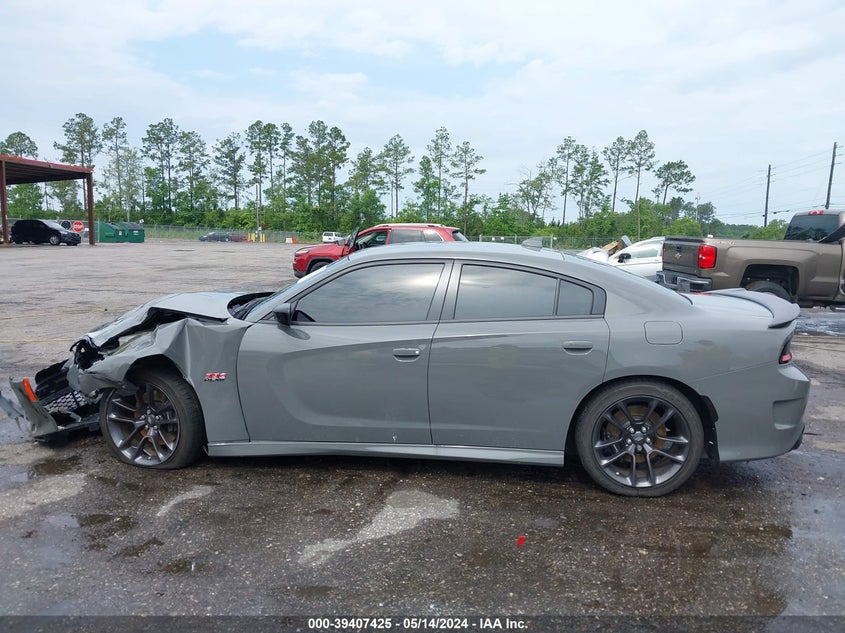 2023 Dodge Charger Scat Pack VIN: 2C3CDXGJ4PH612348 Lot: 39407425