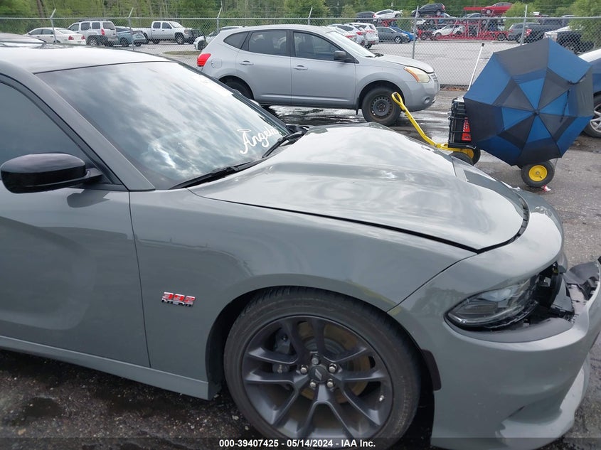 2023 Dodge Charger Scat Pack VIN: 2C3CDXGJ4PH612348 Lot: 39407425