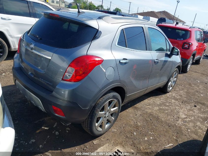 2014 Buick Encore Leather VIN: KL4CJCSB0EB579796 Lot: 39407432