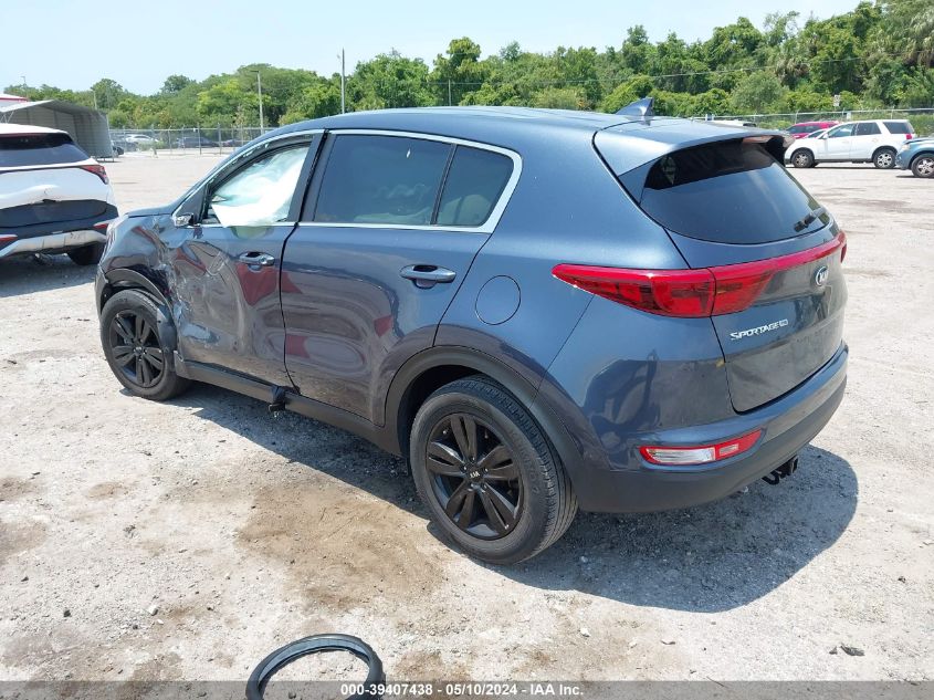 2019 Kia Sportage Lx VIN: KNDPM3AC0K7571592 Lot: 39407438