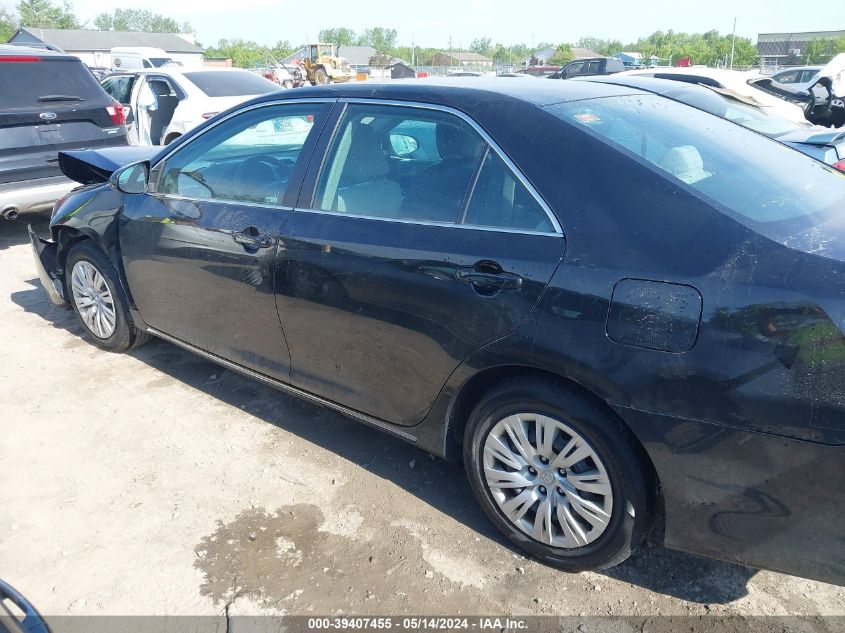 2012 Toyota Camry Le VIN: 4T1BF1FK6CU122716 Lot: 39407455