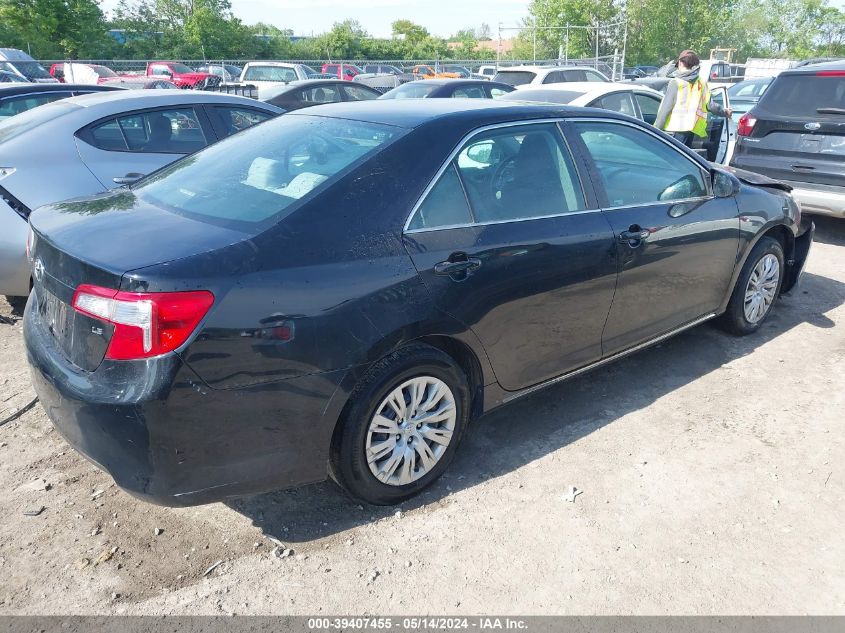 2012 Toyota Camry Le VIN: 4T1BF1FK6CU122716 Lot: 39407455