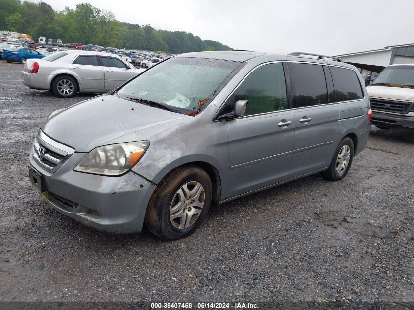 2007 Honda Odyssey Ex-L VIN: 5FNRL38737B100171 Lot: 39407458