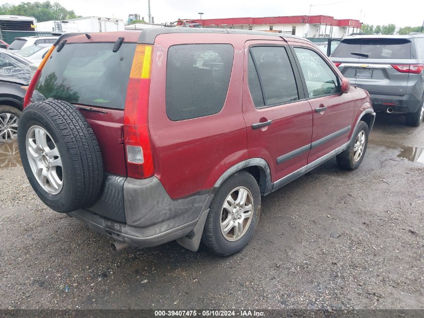 2003 Honda Cr-V Ex VIN: JHLRD78843C014097 Lot: 39407475