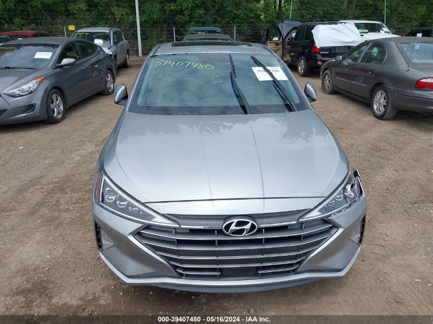 2020 Hyundai Elantra Limited VIN: 5NPD84LF7LH619297 Lot: 39407480