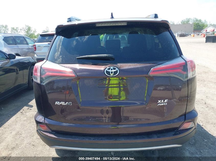 2017 Toyota Rav4 Xle VIN: 2T3RFREV4HW549268 Lot: 39407494