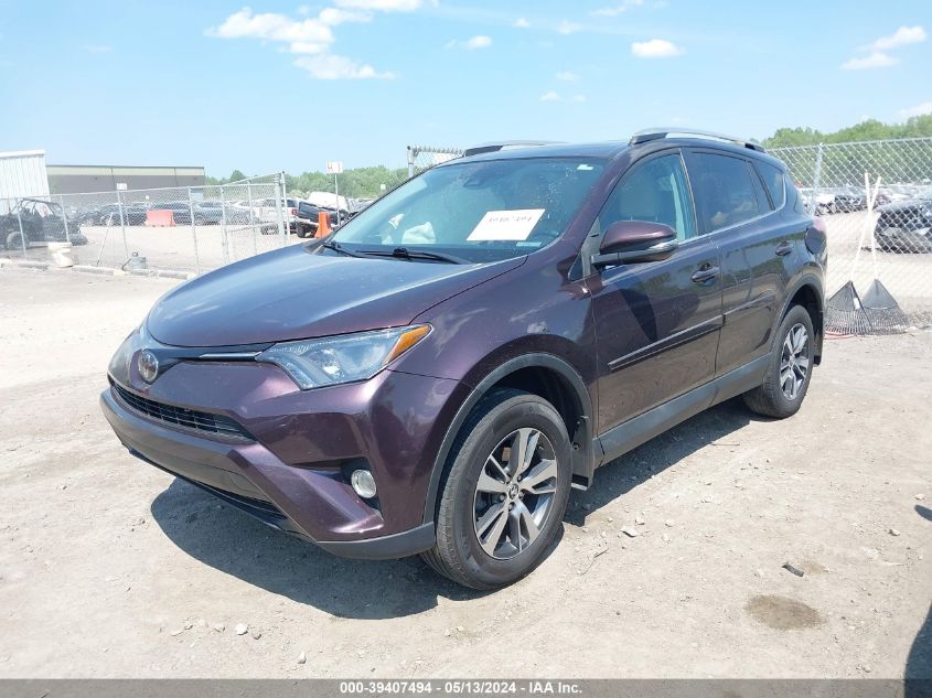 2017 Toyota Rav4 Xle VIN: 2T3RFREV4HW549268 Lot: 39407494