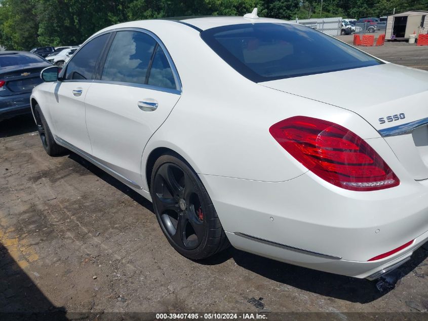 2015 Mercedes-Benz S 550 VIN: WDDUG8CB8FA119562 Lot: 39407495