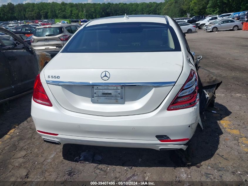 2015 Mercedes-Benz S 550 VIN: WDDUG8CB8FA119562 Lot: 39407495