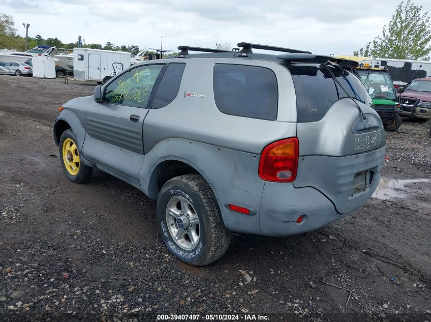 2000 Isuzu Vehicross VIN: JACCN57X8Y7D00369 Lot: 39407497