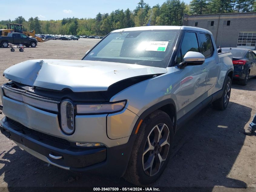 2023 Rivian R1T Adventure/Adventure Dual Motor Large Pack/Adventure Dual Motor Max Pack VIN: 7FCTGBAA6PN027447 Lot: 39407509