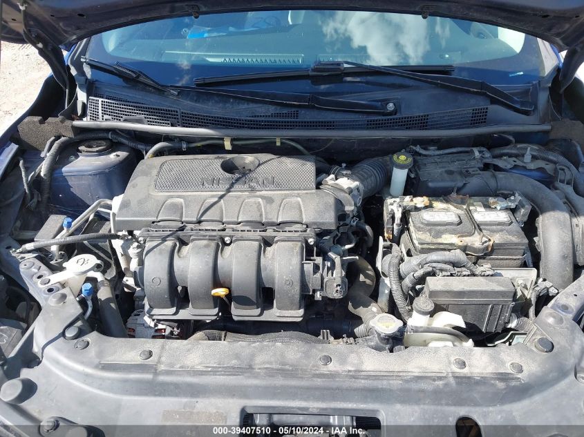 2018 Nissan Sentra S VIN: 3N1AB7AP6JY222653 Lot: 39407510