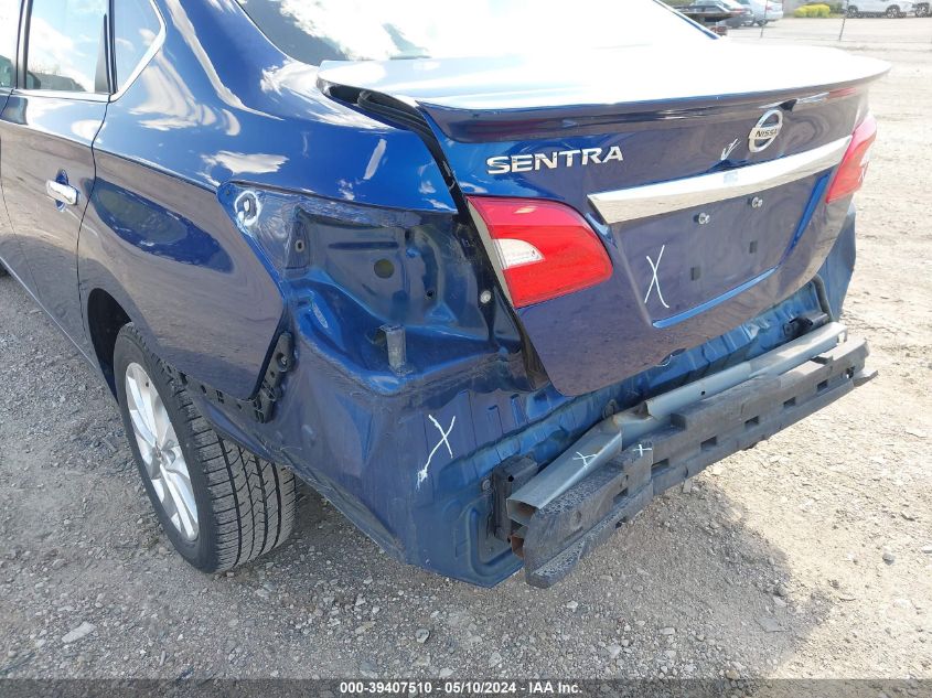 2018 Nissan Sentra S VIN: 3N1AB7AP6JY222653 Lot: 39407510